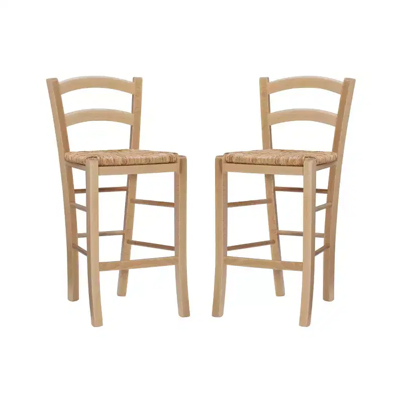 Set of 2 Emilo Counter Height Barstools - Linon
