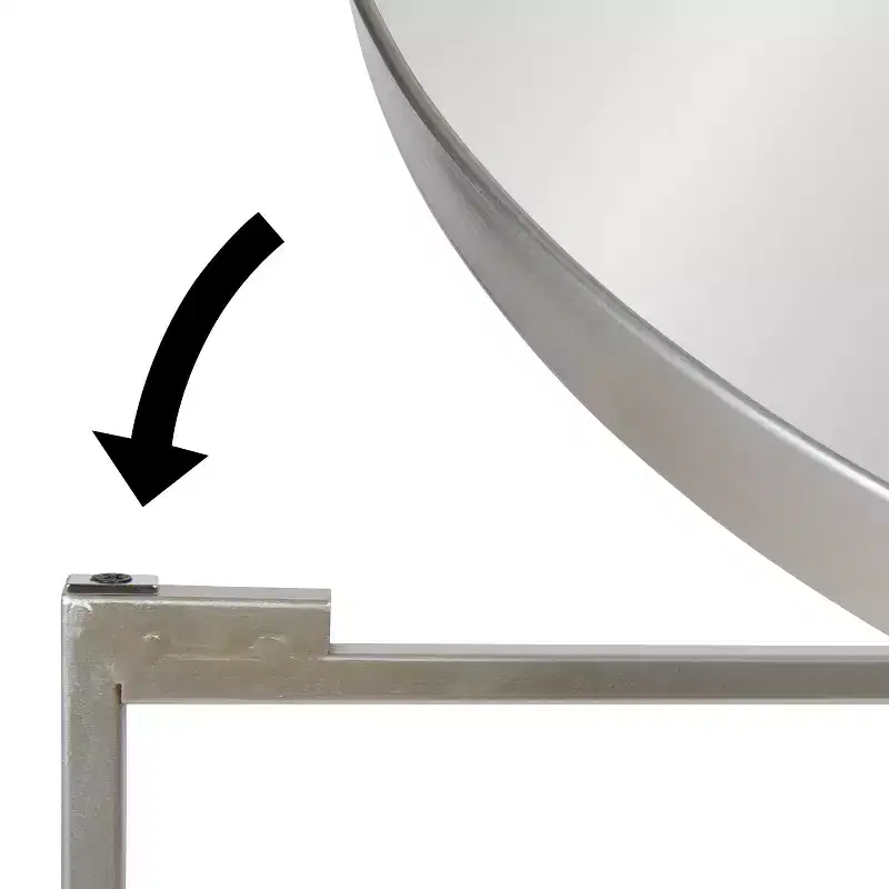 Kate and Laurel Celia Round Metal Side Table