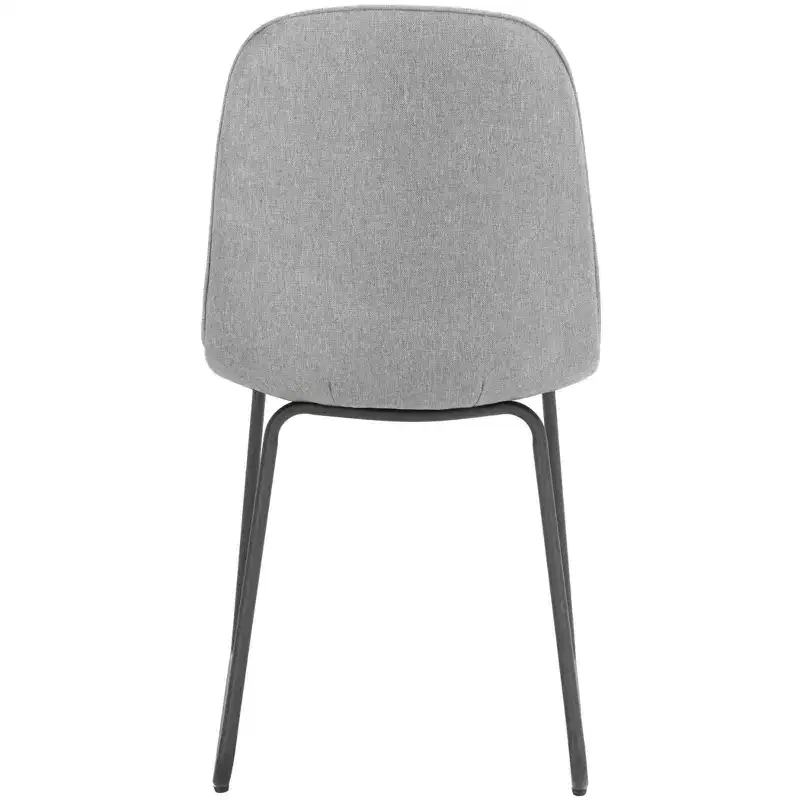Makalu Dining Chair (Set of 2) - DCH2003 - Grey/Black - Safavieh