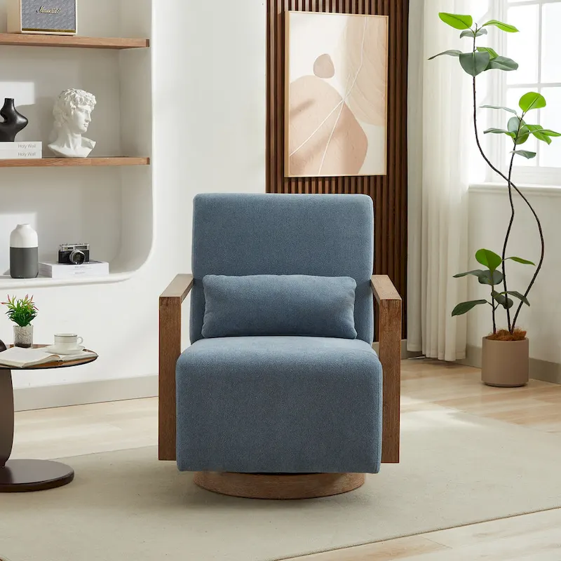 Swivel Modern Upholstered Accent Chair