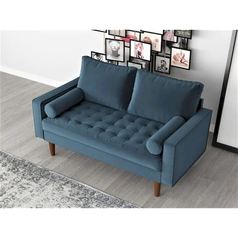 US Pride Lopez Mid-century Loveseat