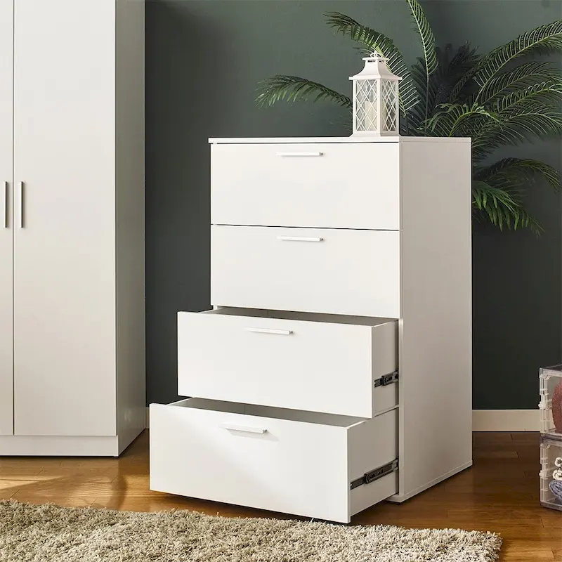 Oliver Farmhouse Four-Drawer Jumbo Chest