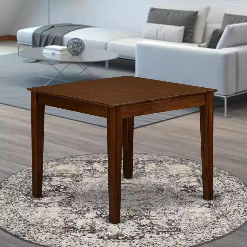 HomeStock Modern Wood Kitchen Table