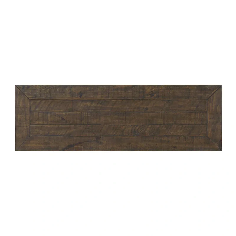 The Gray Barn Downington Solid Wood 2-Drawer Sofa Console Table
