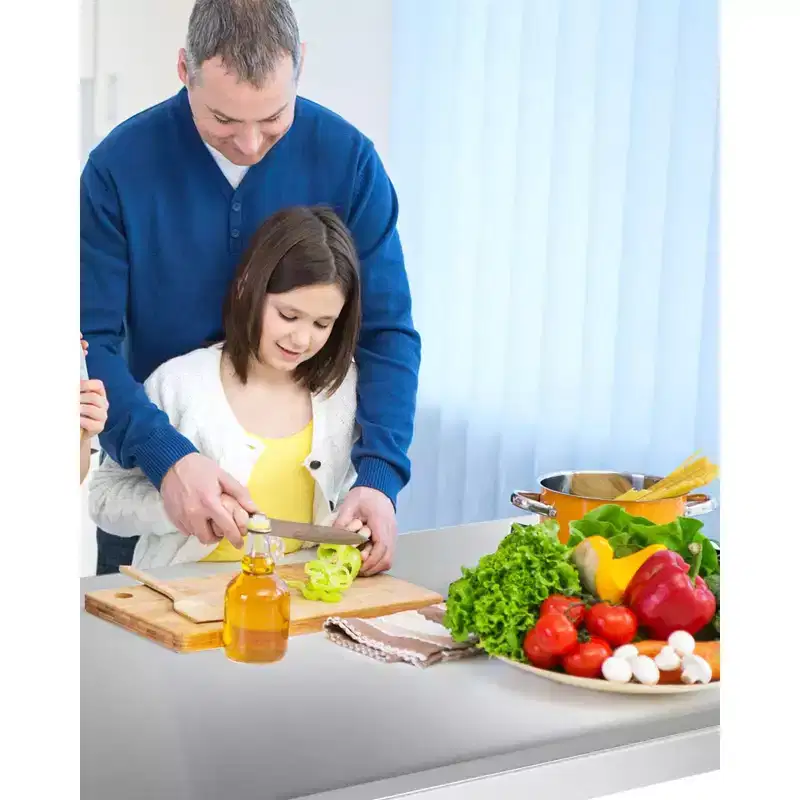 Stainless Steel Work Table with Adjustable Undershelf