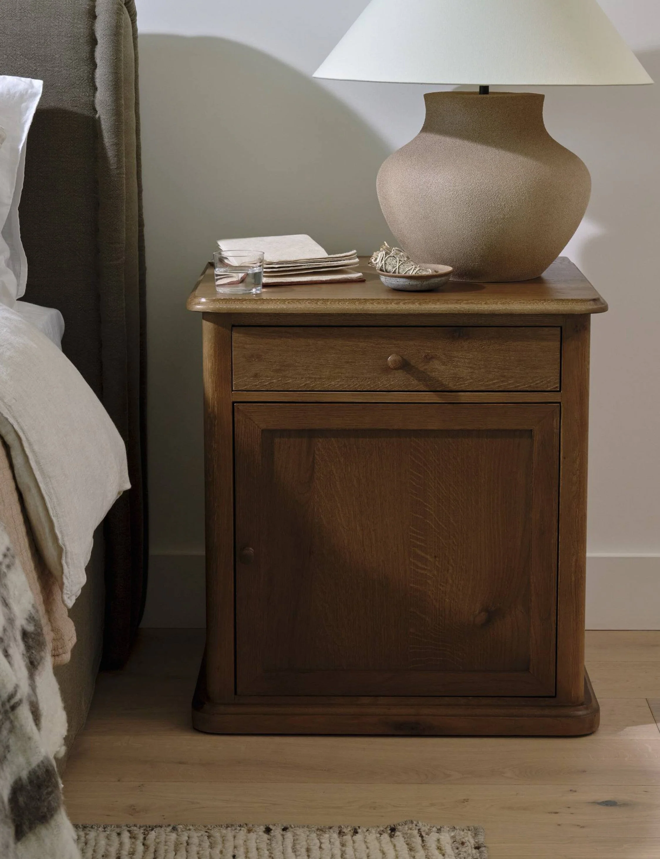 Nightstand - brings their exceptional craftsmanship to a timeless collection rooted in '