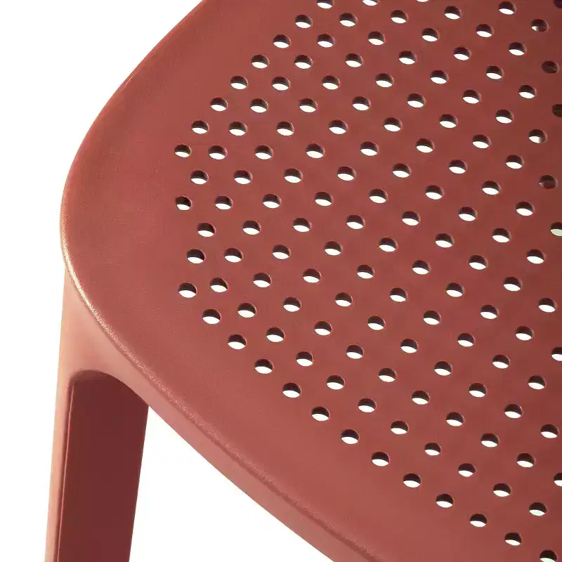 WestinTrends Playa Modern Stackable Plastic Resin Patio Dining Side Chair (Set of 2)