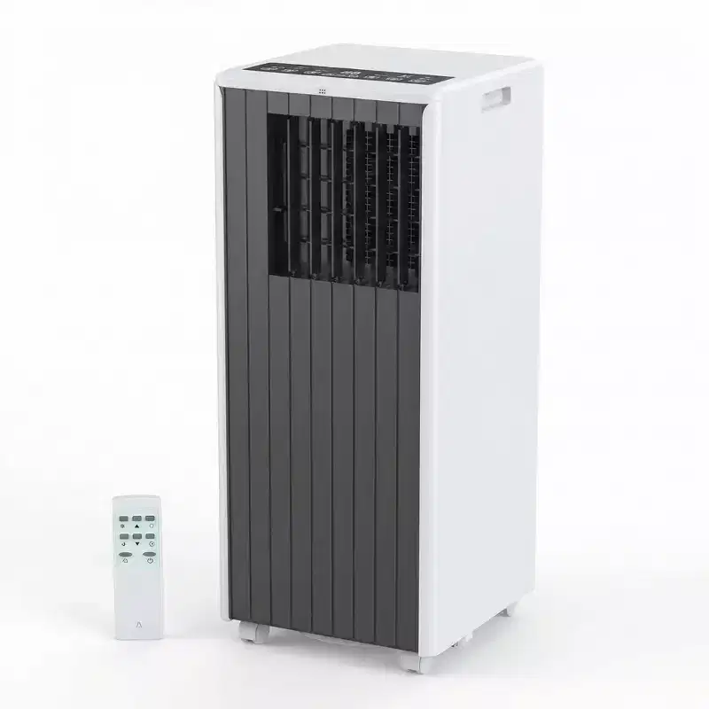 Portable Air Conditioner 8,000 BTU, Cools Rooms Up to 350 Sq. Ft, Dehumidifier, Fan, Sleep Mode, Remote Control, Quiet AC Unit with Window Mount Kit