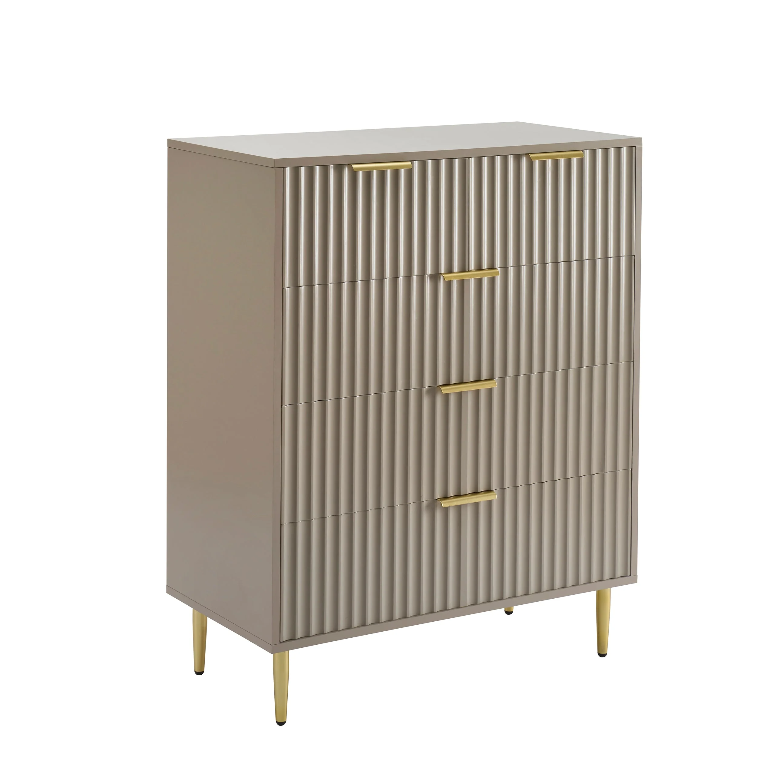 5 Drawer Chest - Taupe
