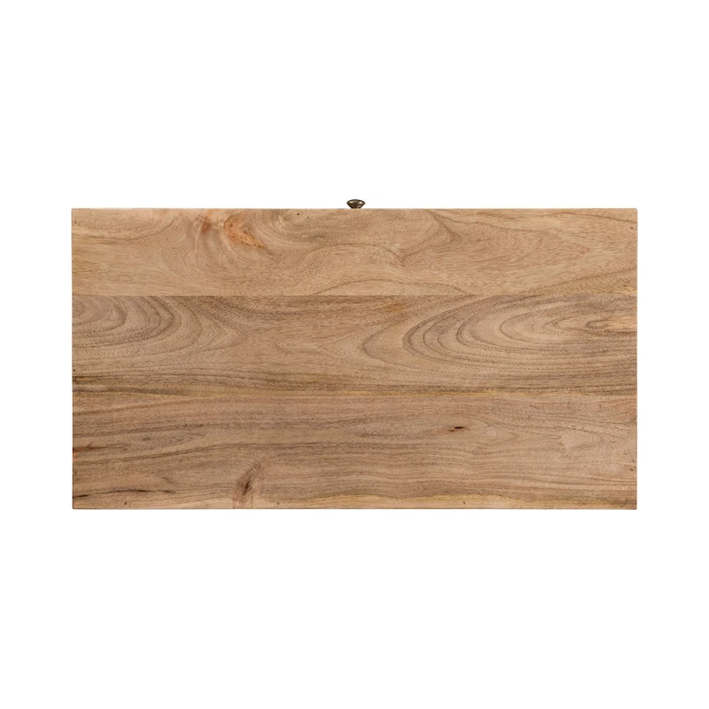 Latona Mid-Century Modern Handcrafted Mango Wood 3 Drawer Chest by Christopher Knight Home