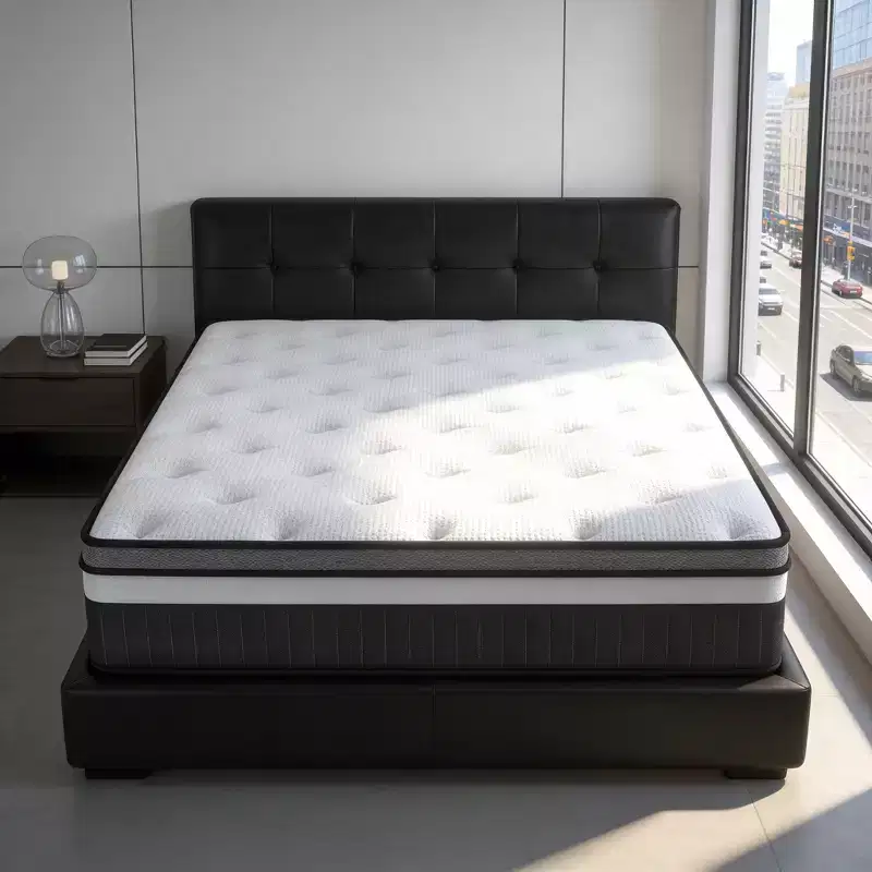 Queen Mattress, Medium Firm 14 Gel Memory Foam Mattress, CertiPUR-US Certified
