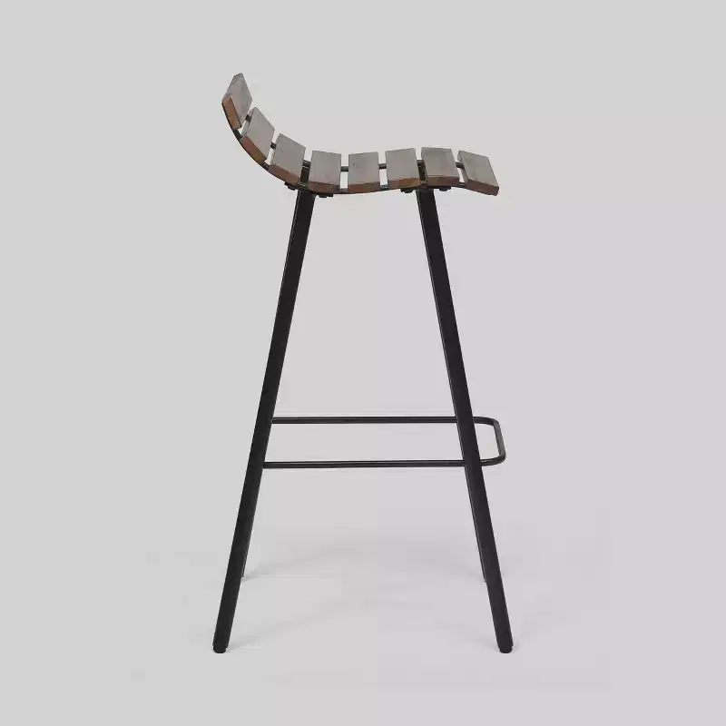 Set of 2 Pepperwood Wooden Barstool - Christopher Knight Home