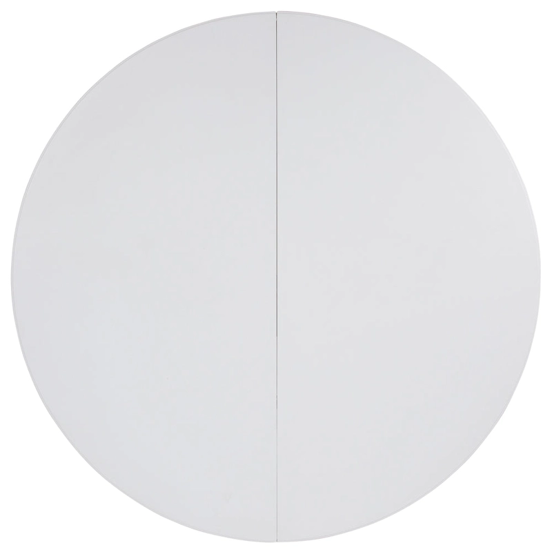 6-Foot Round Bi-Fold Plastic Event Folding Table with Handle