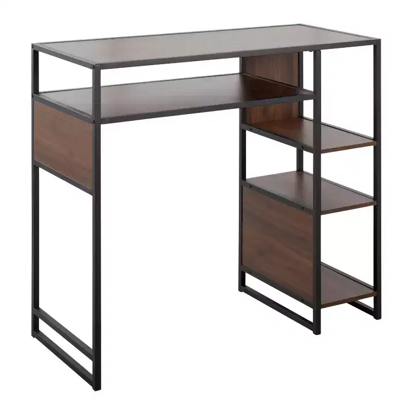 43 Display Rectangle Wood Bar Height Table - Lumisource