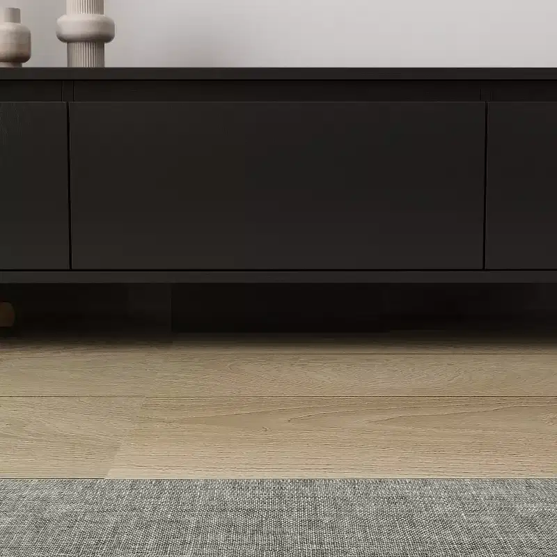 Famapy Extendable TV Console Table Modern TV Cabinet with Drawers