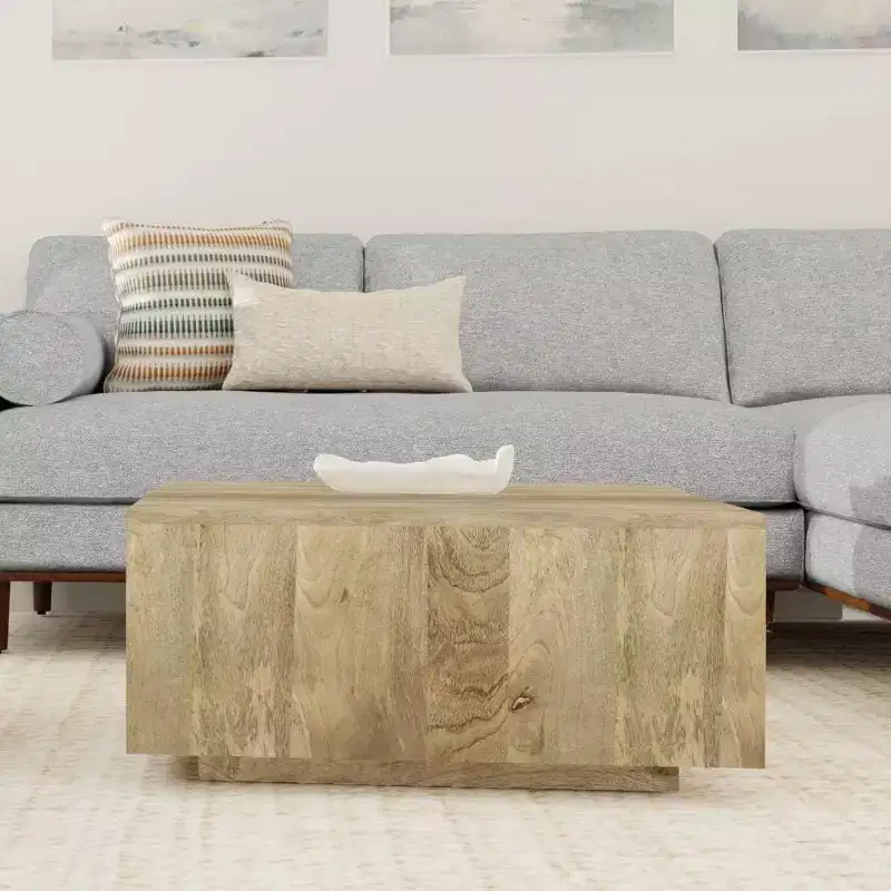 WyndenHall Clinton Square Coffee Table Natural
