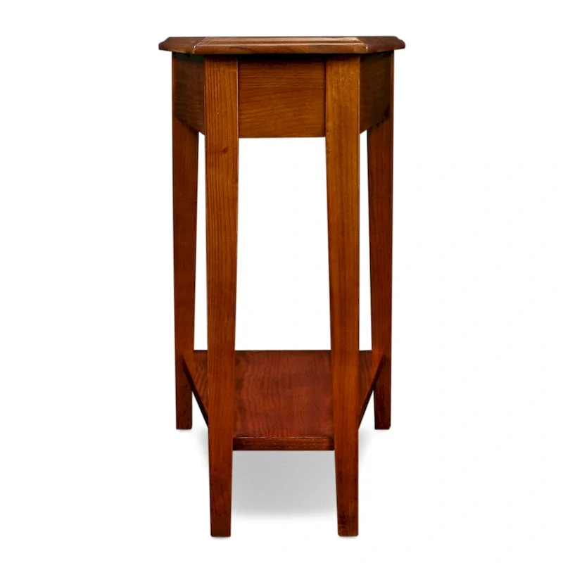 Leick Home Recliner Wedge Table with Shelf