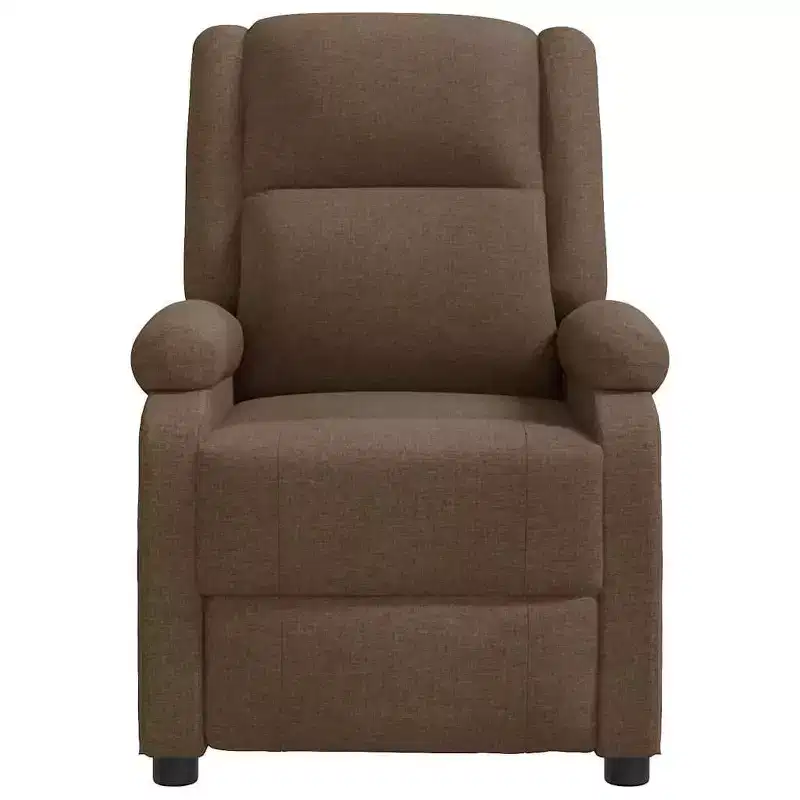 vidaXL Massage Chair Cream Polyester fabric and metal Medium