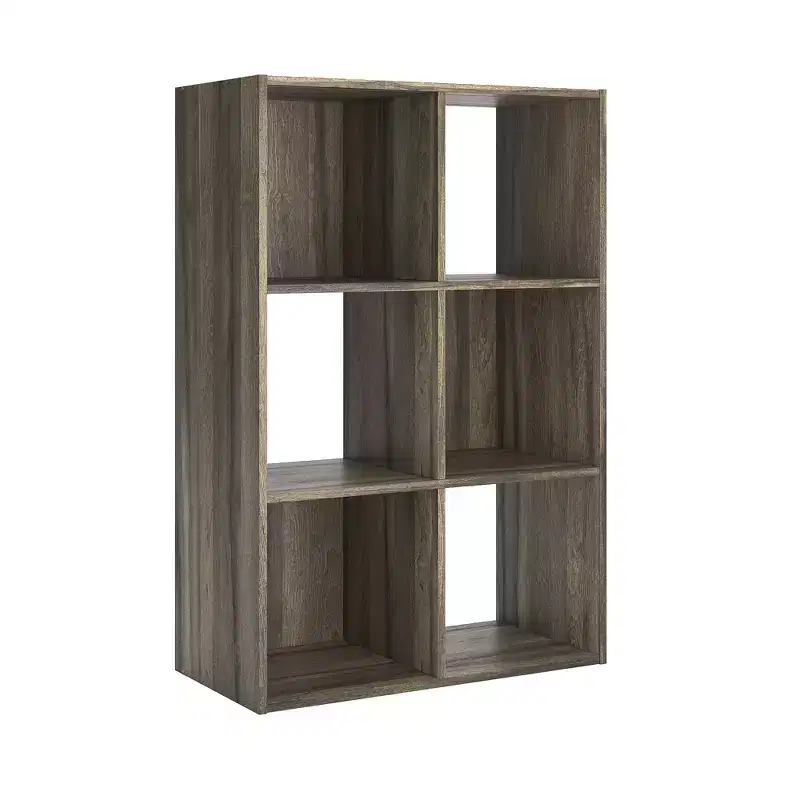by 6 Cube Storage Organizer - Versatile Open Bookcase and Display Unit for Modern Home Organization