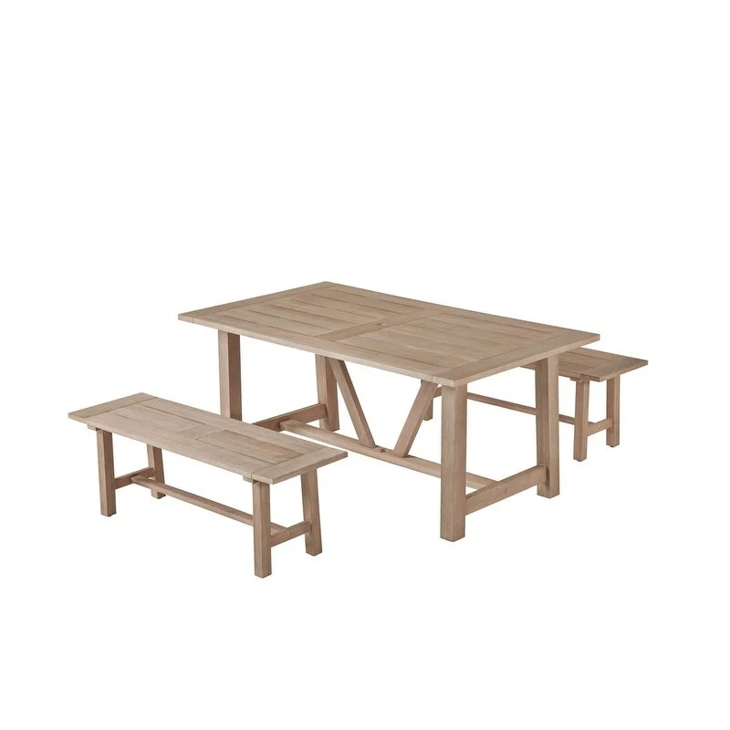 Best Quality Furniture Wood Patio Sets with Umbrella Hole