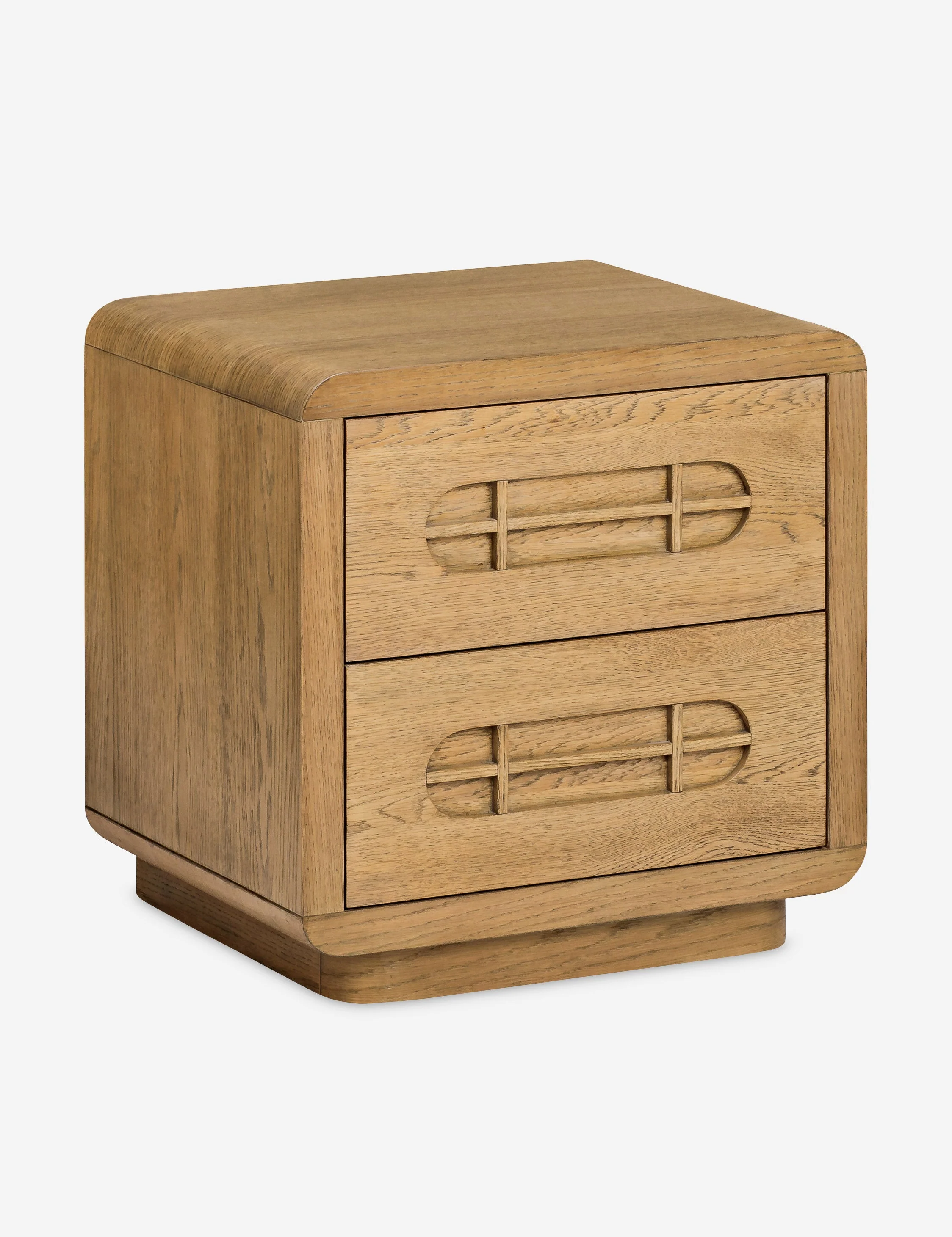 Nightstand - Bring vintage character to your bedside with this oak nightstand