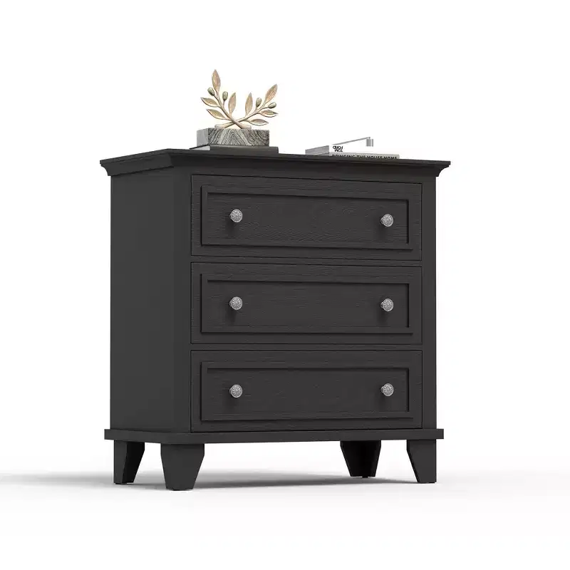 Drawer Dresser, Wooden Storage Chest with Metal Handles, Modern Design for Bedroom, Living Room, Entryway
