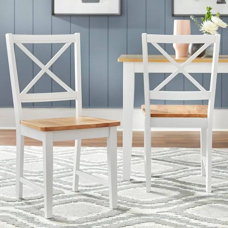 Simple Living 6-piece Virginia Solid Wood Dining Set with Bench