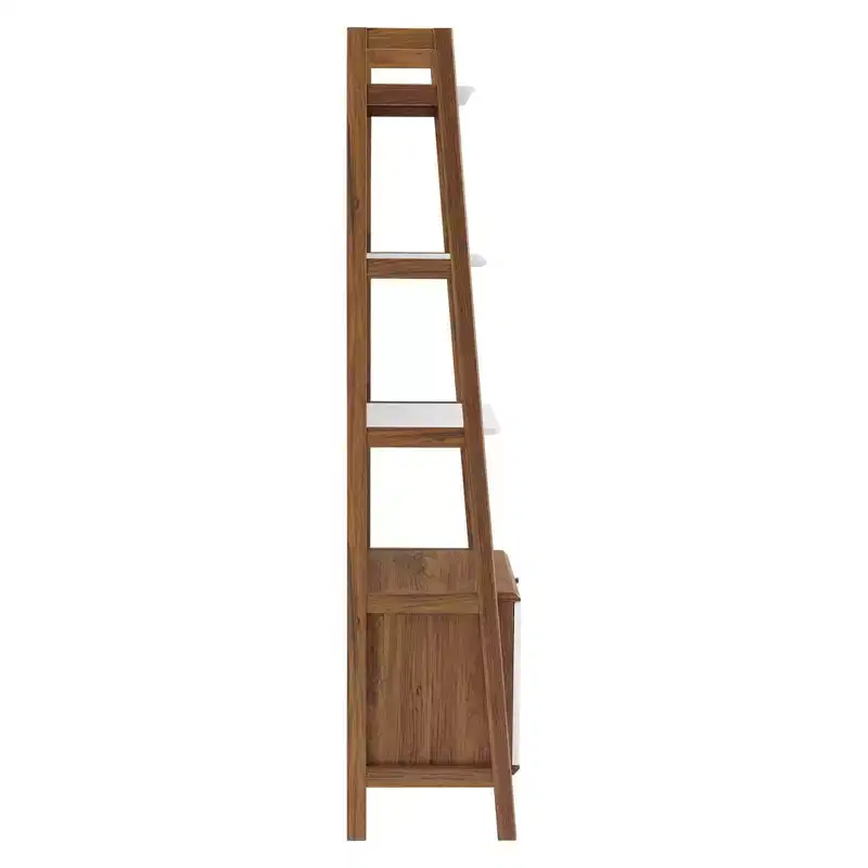 71 Bixby Bookshelf Display Walnut/White - Modway