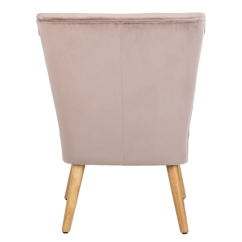 SAFAVIEH Adela Mid-Century Accent Chair - 25.6 x 27.2 x 31.1 - 26Wx27Dx31H