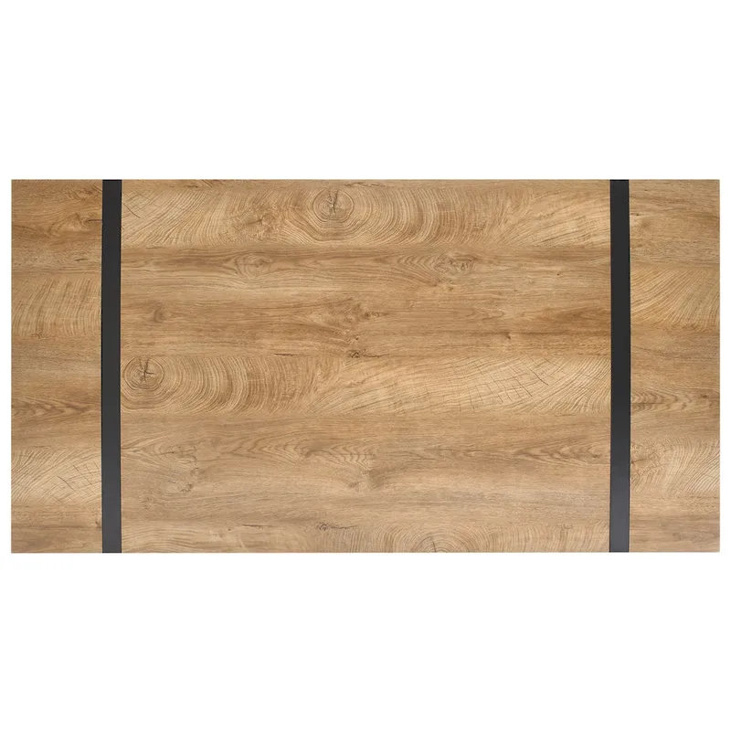 Modern Rectangle Office Writing Desk Wood Computer Desk