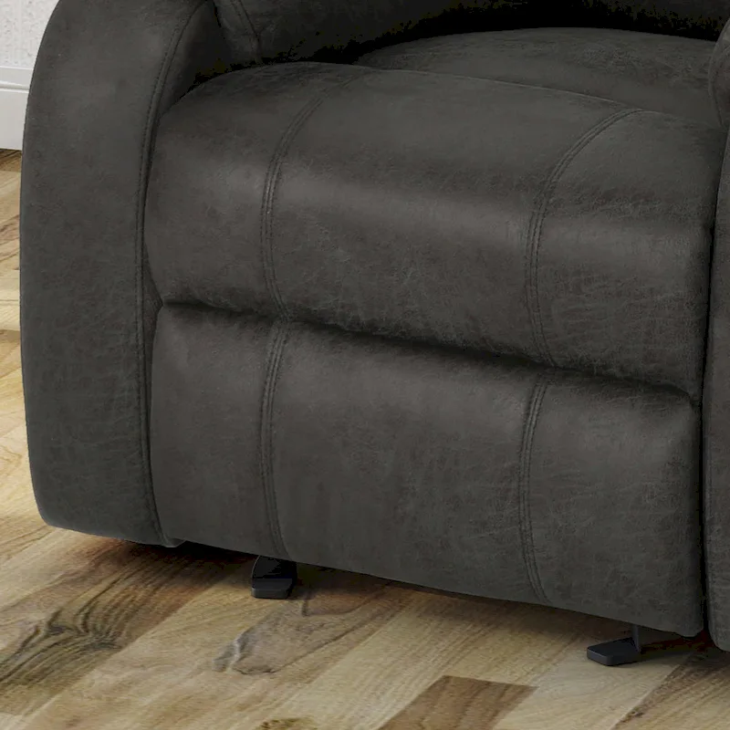 Mozelle Classic Fabric Gliding Recliner by Christopher Knight Home