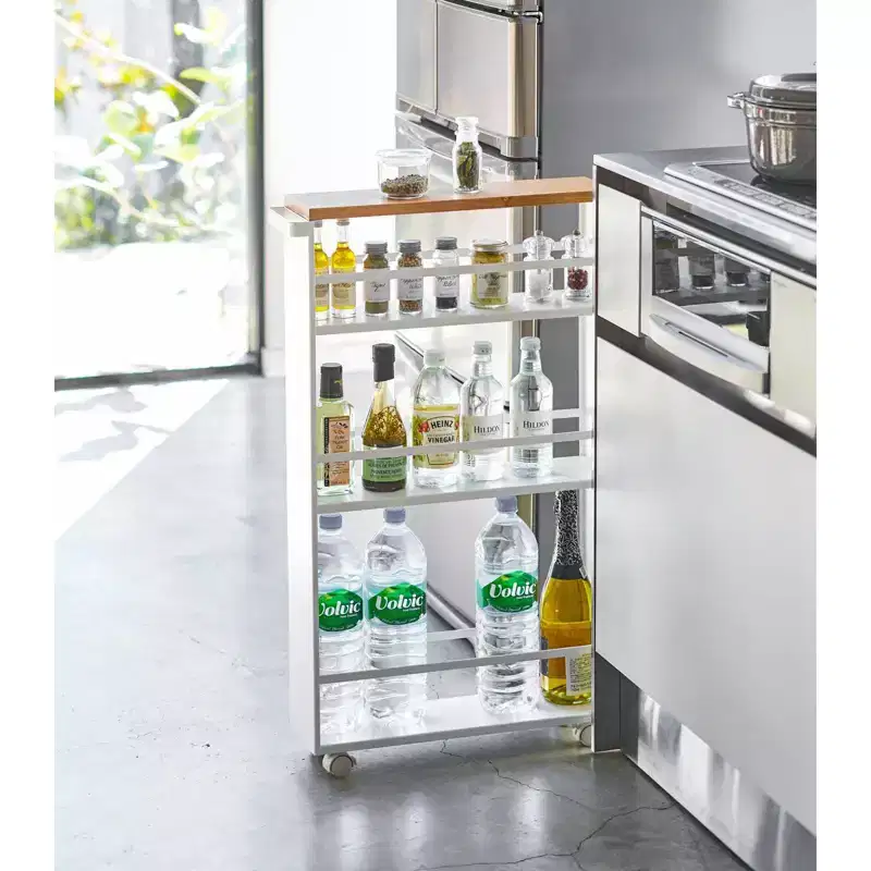 Slim Storage Cart (32 H) - Steel