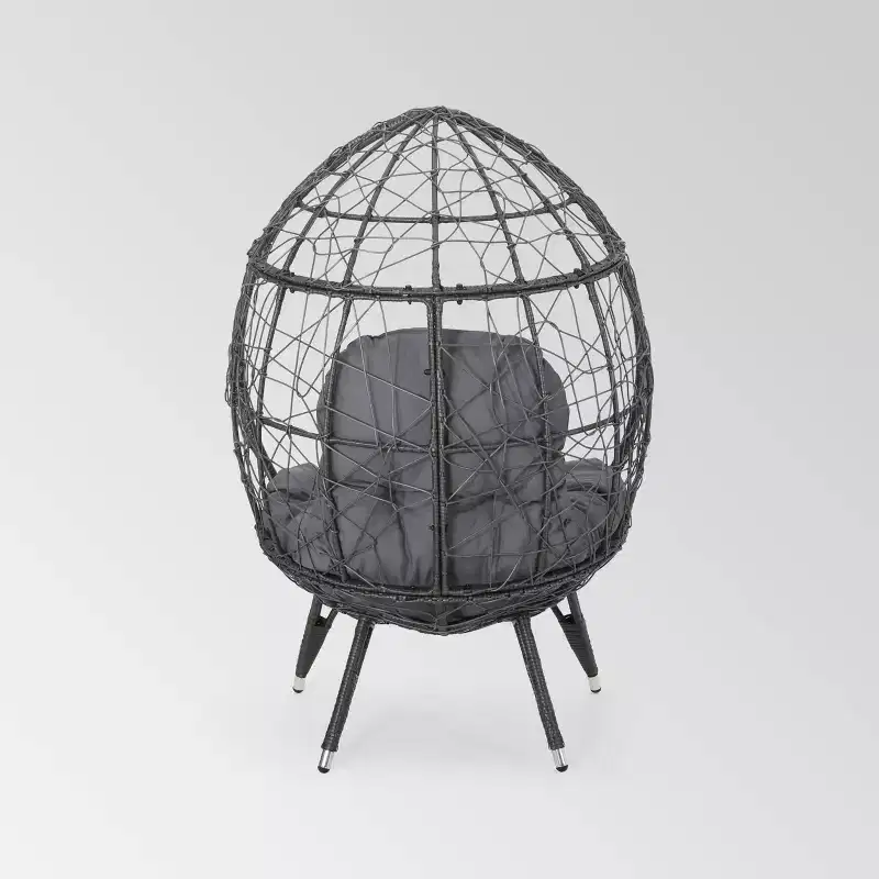 Gianni Wicker Teardrop Chair - Christopher Knight Home