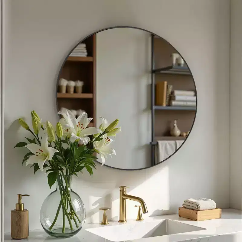 20 Inch Round Wall Mirror