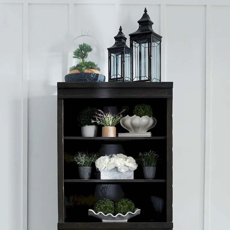 Harvest Home Chalkboard Bunching Lateral File Hutch