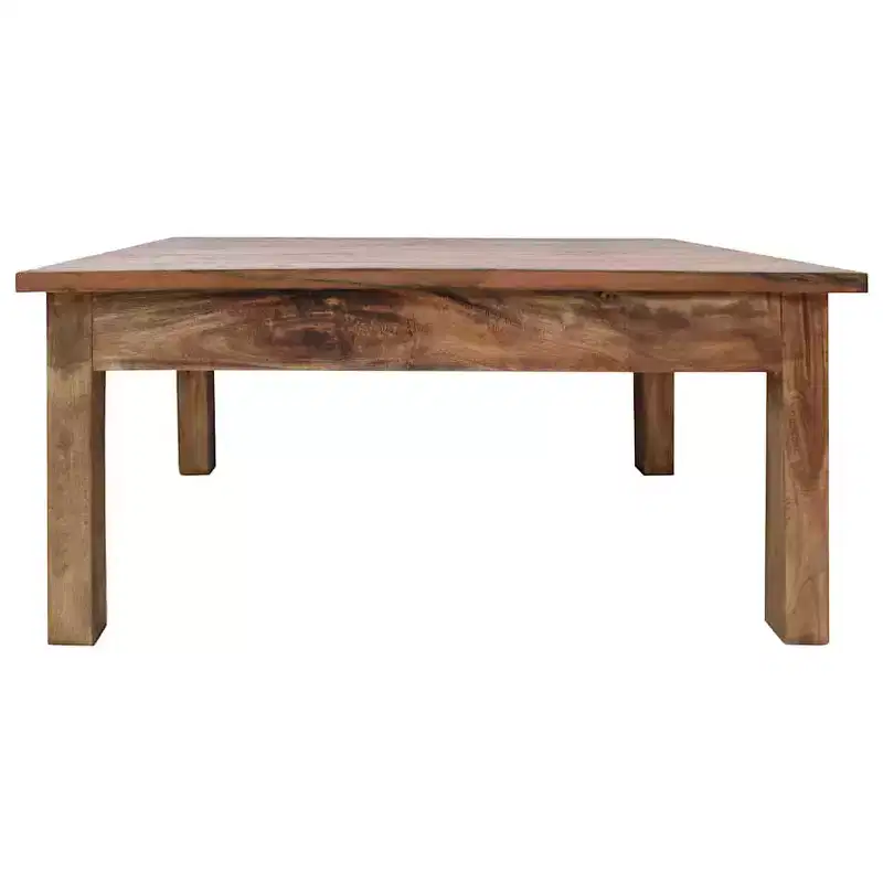 Coffee Table Various shades of brown Solid mahogany wood Medium