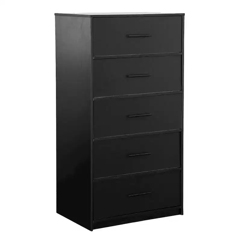 5-Drawer Dresser with Large Fabric Drawers