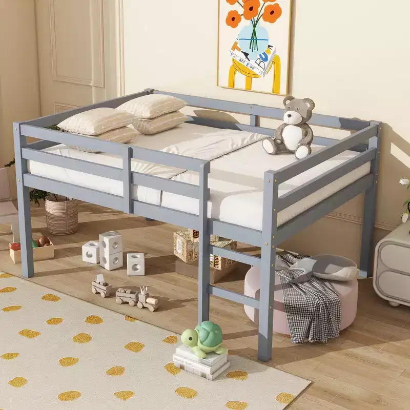 Full Size Metal Platform Bed Frame – Under-Bed Storage, Noise-Free, 800 lbs