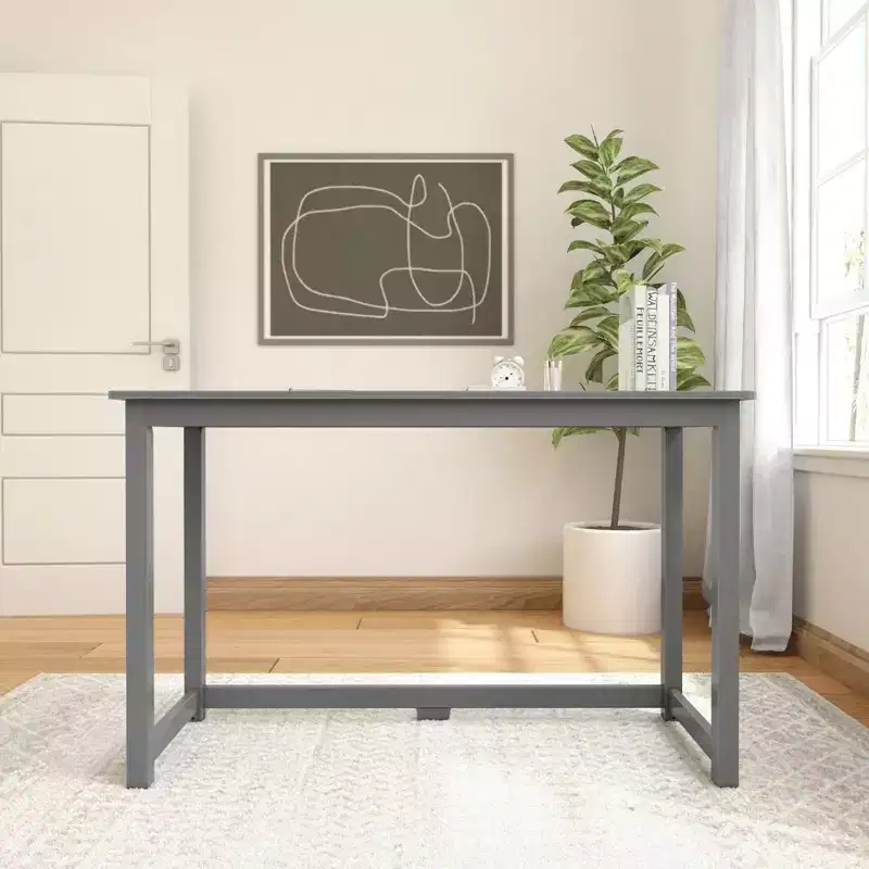 Solid Wood Writing Desk 47