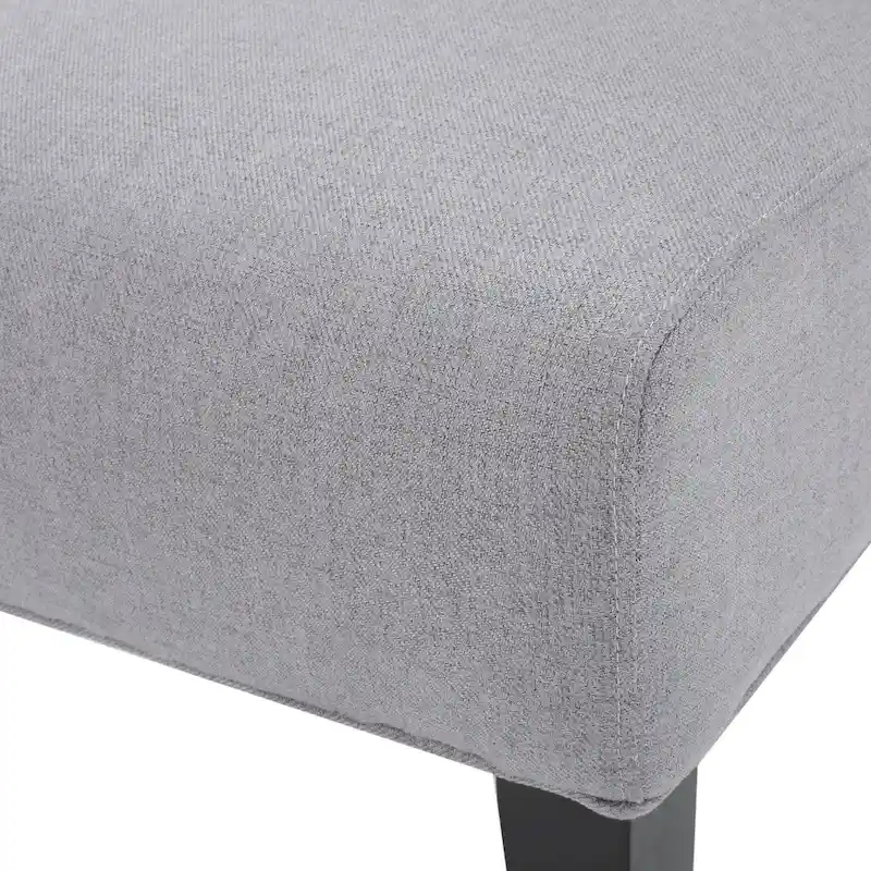 Christopher Knight Home Kassi Modern Fabric Slipper Chair - 22.50 L x 29.50 W x 32.00 H