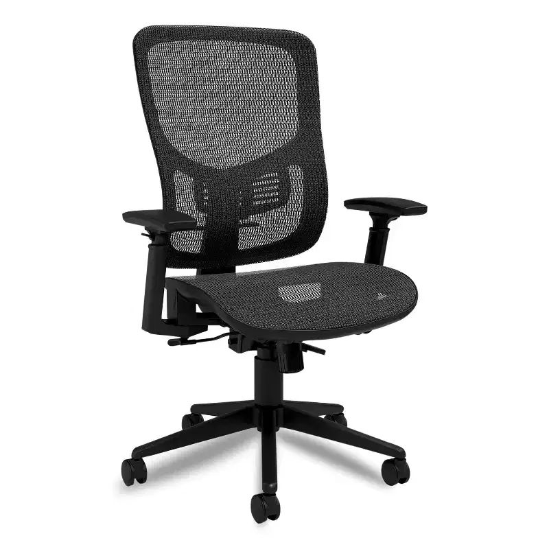 Ergonomic Mesh Swivel Task Chair, Black