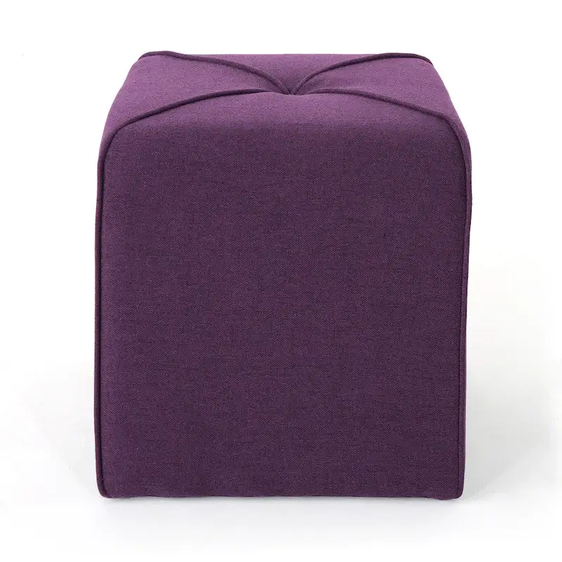 Kenyon Fabric Square Ottoman by Christopher Knight Home