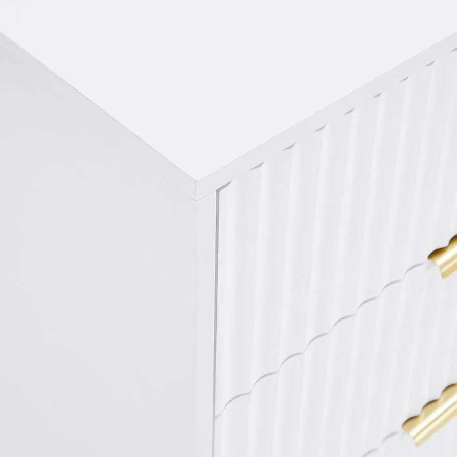6 Drawer Chest - Warm White