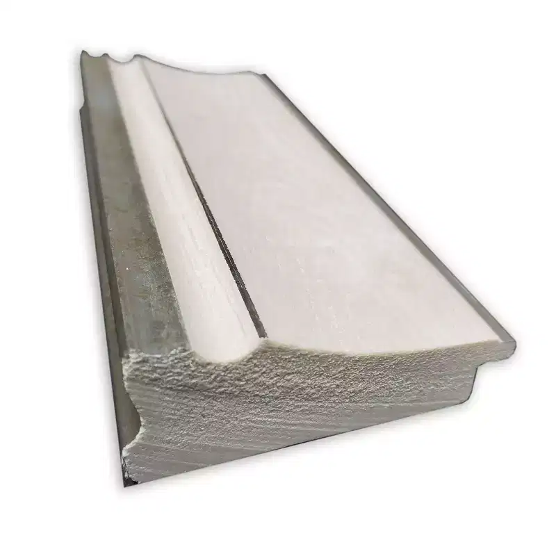 41" x 29" Non-Beveled White Wash Silver Wall Mirror