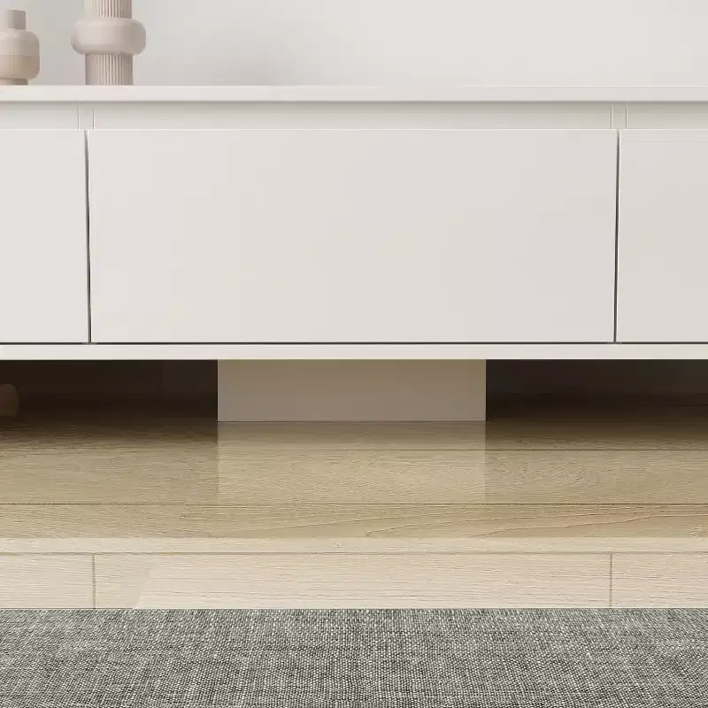 Famapy Extendable TV Console Table Modern TV Cabinet with Drawers