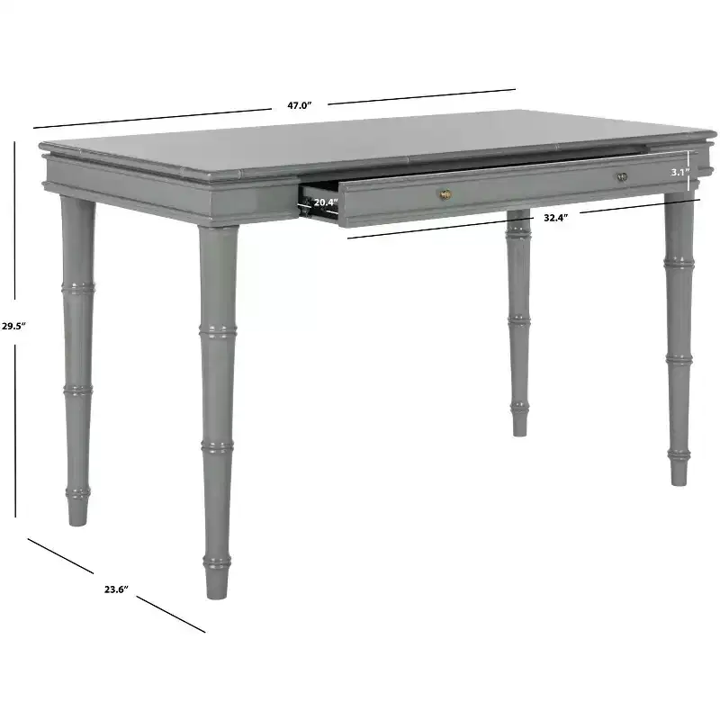 Noely 1 Drawer Writing Desk - DSK3500 - Safavieh