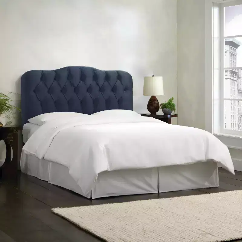 Velvet Headboard
