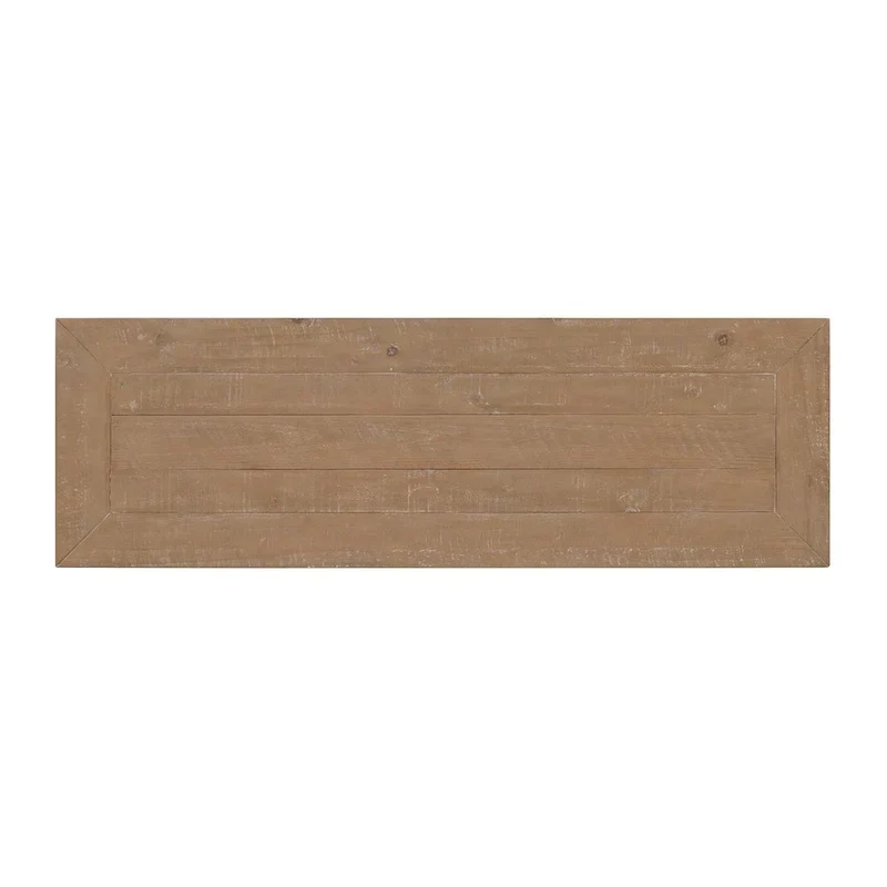 The Gray Barn Downington Solid Wood 2-Drawer Sofa Console Table