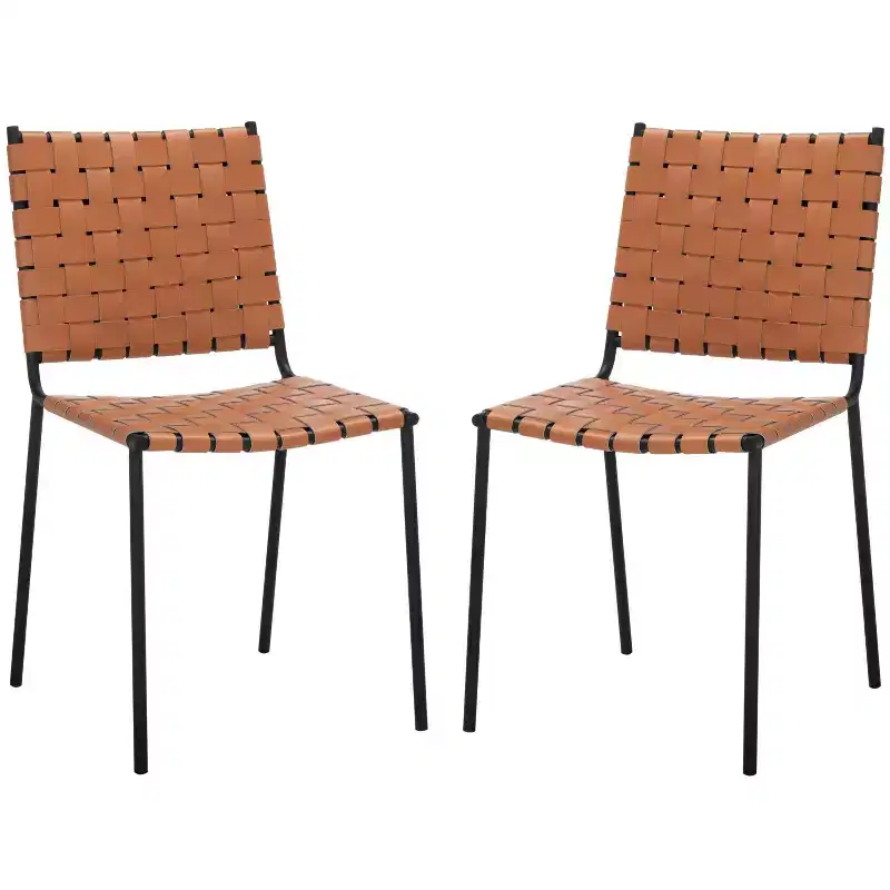 Wesson Woven Dining Chair (Set of 2) - DCH3005 - Safavieh