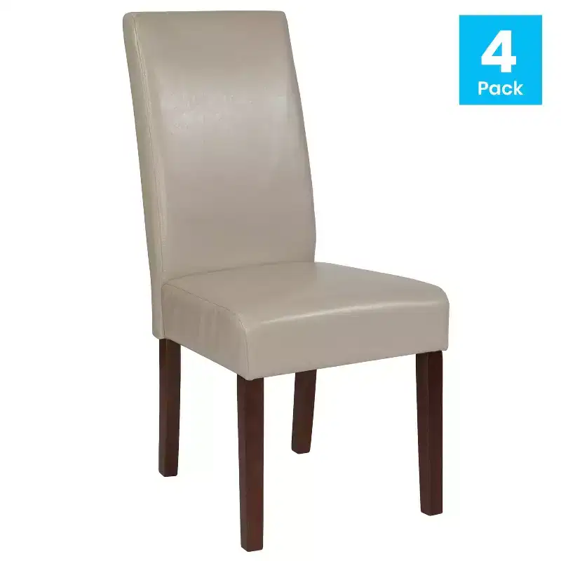 Flash Furniture Set of 4 Greenwich Series Parsons Chairs